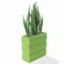 Donica z polietylenu NYX PL-NY70-PD limonka