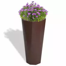 Donica z polietylenu OCTAVIA PL-OC100 czekolada