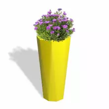 Donica z polietylenu OCTAVIA PL-OC79-PD cytryna