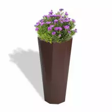 Donica z polietylenu OCTAVIA PL-OC79 czekolada