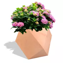 Donica z polietylenu PANDORA PL-PA75 terakota