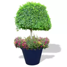 Donica z polietylenu SATURN PL-SA94 niebieski