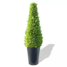 Donica z polietylenu URAN PL-UR60 antracyt