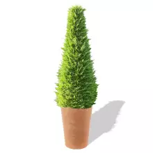 Donica z polietylenu URAN PL-UR60 terakota