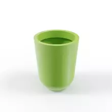 Zielona stożkowa donica Westa 50 cm