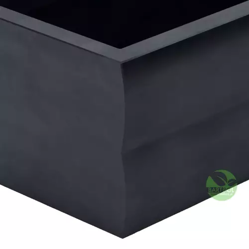 Donica NYX PL-NY30 w kolorze czarnym - narożnik