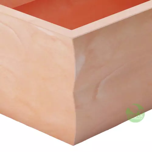 Donica NYX PL-NY30 w kolorze terakotowym - narożnik