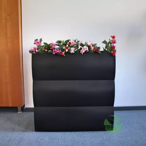 Donica NYX PL-NY70 w kolorze czarnym w biurze