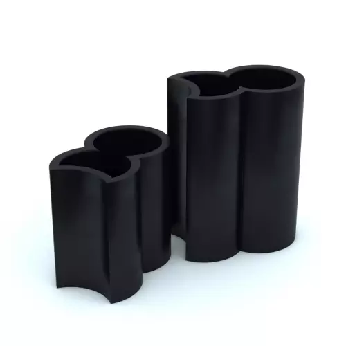 Donica z polietylenu ADDPOT ST-ADDPOT50 czarny