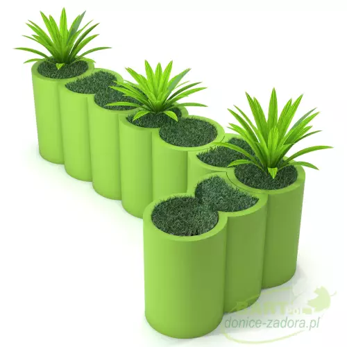 Donica z polietylenu ADDPOT ST-ADDPOT70 limonka