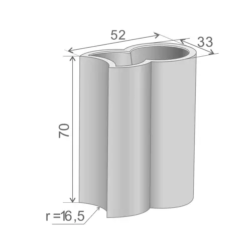 Donica z polietylenu ADDPOT ST-ADDPOT70 limonka