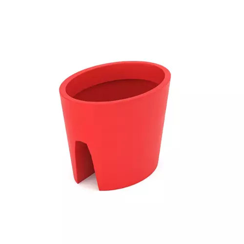 Donica BALPOT ST-BALPOT30 w kolorze czerwonym