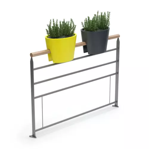 Donica BALPOT na balustradzie