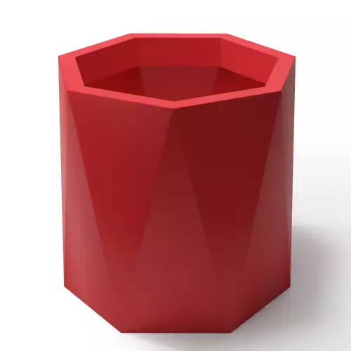 Donica CERES PL-CE70 w kolorze czerwonym