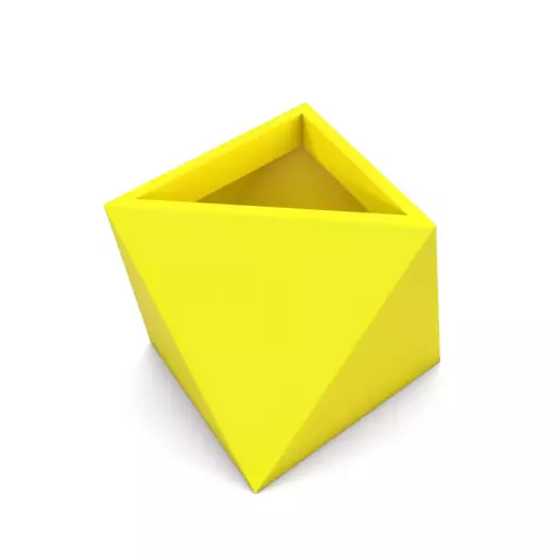 Donica EOS PL-EO50 w kolorze cytrynowym