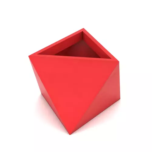 Donica EOS PL-EO50 w kolorze czerwonym