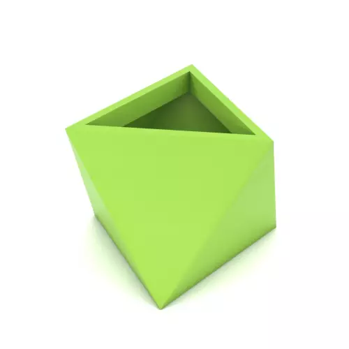 Donica EOS PL-EO50-PD w kolorze limonkowym