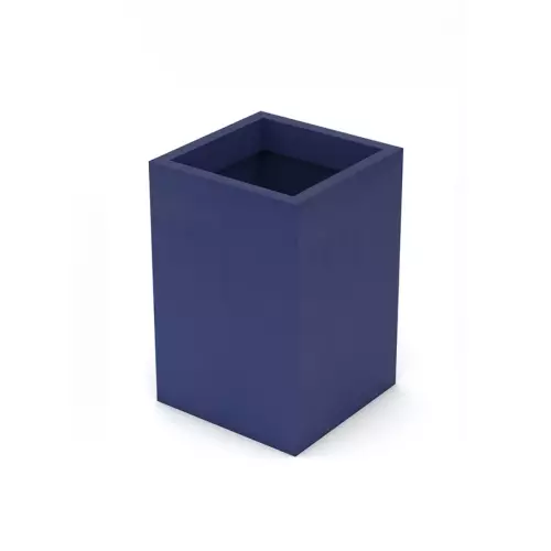 Donica z polietylenu QUADRI PL-QU60 niebieski