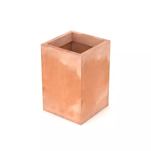 Donica z polietylenu QUADRI PL-QU60 terakota