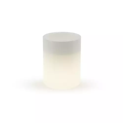 Podświetlana donica o kształcie walca Hebe 50 cm