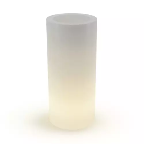 Podświetlana donica o kształcie walca Hebe 70 cm