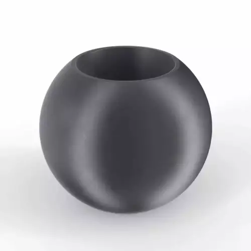 Donica z polietylenu JUPITER PL-JU64 antracyt