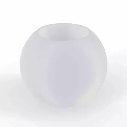 Donica z polietylenu JUPITER PL-JU64 biały