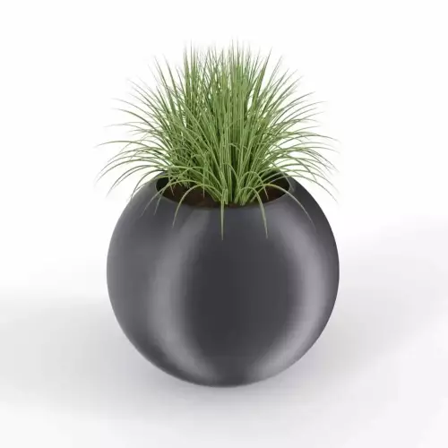 Donica JUPITER 64 w kolorze czarnym