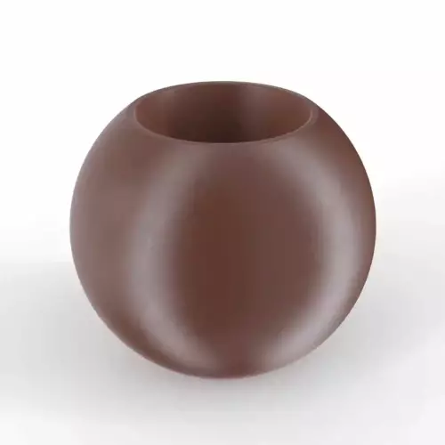 Donica z polietylenu JUPITER PL-JU64 czekolada