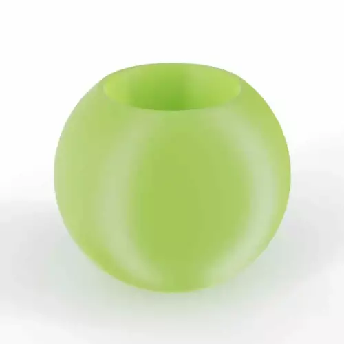 Donica z polietylenu JUPITER PL-JU64 limonka