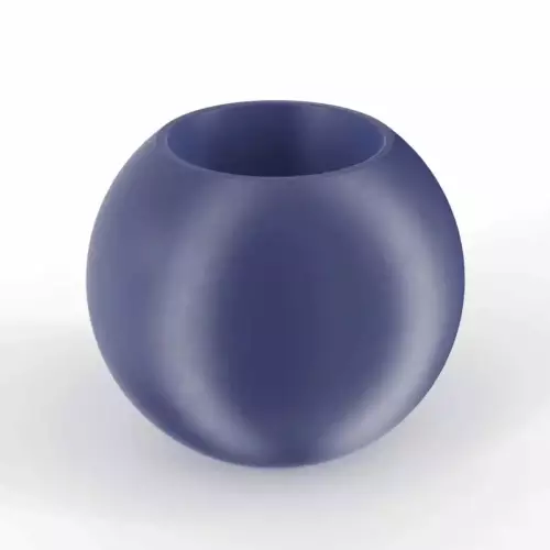 Donica z polietylenu JUPITER PL-JU64 niebieski