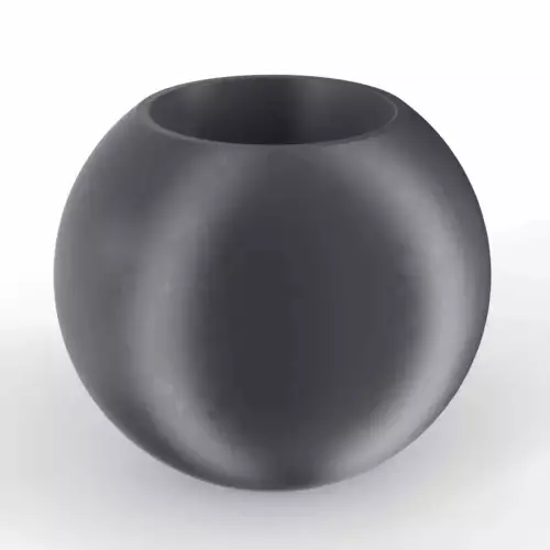 Donica z polietylenu JUPITER PL-JU80 antracyt