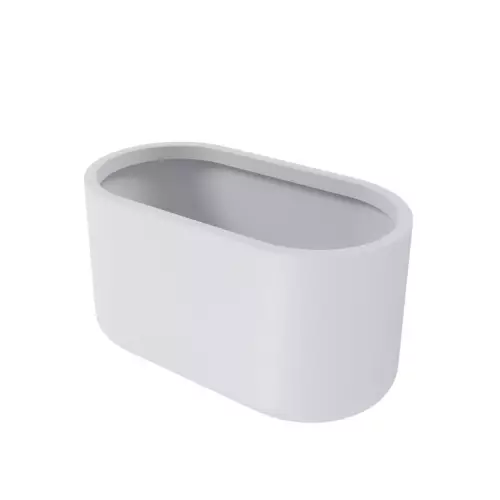 Biała donica LETO PL-LE42