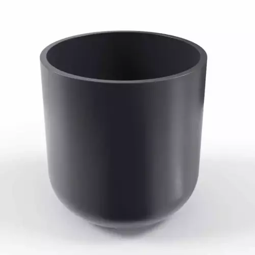 Donica z polietylenu LUNA PL-LU80 antracyt