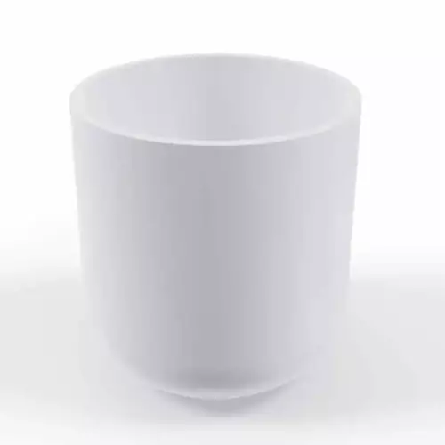 Donica z polietylenu LUNA PL-LU80 biały