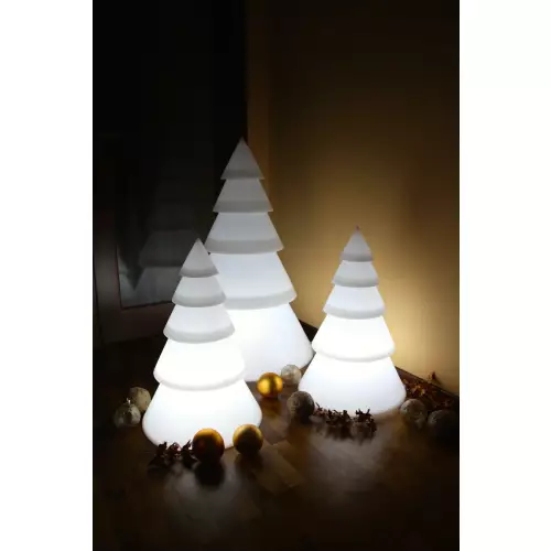 Choinka świąteczna ST-LUXMAS108-LIGHT biały podświetlany