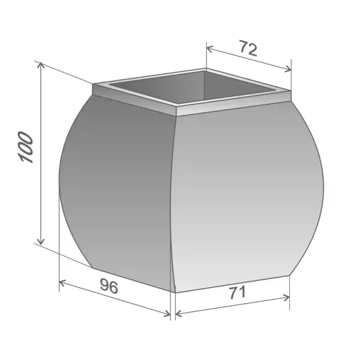 MARS PL-MA100 czerwony