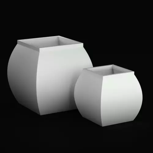 Donica MARS PL-MA100 w kolorze białym