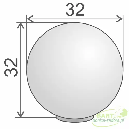 MOON SP-MOON32 LIGHT biały podświetlany