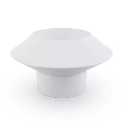 Donica PAGODA 46 w kolorze biały mat