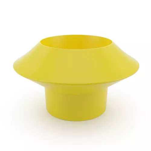 Donica PAGODA 46 w kolorze cytrynowym