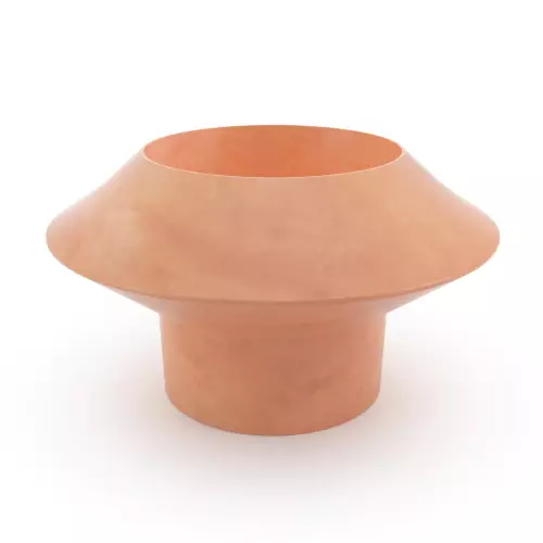 Donica PAGODA 46 w kolorze terakoty