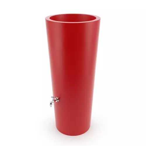 Zbiornik na deszczówkę RAINPOT 150 czerwony