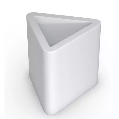 Donica TRITON w kolorze białym