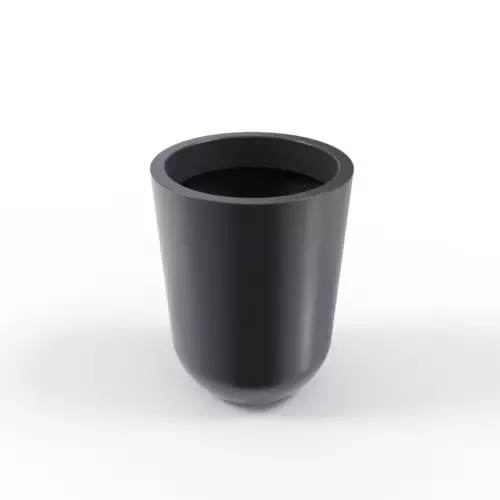 Antracytowa stożkowa donica Westa 50 cm