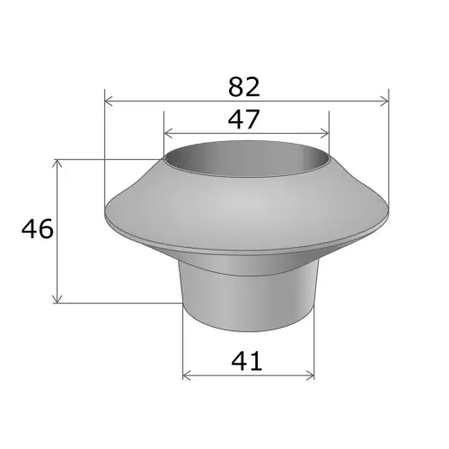 Wymiary donicy PAGODA bez podwójnego dna (BPD)