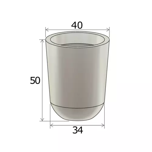 Wymiar donicy Westa wys. 50 cm