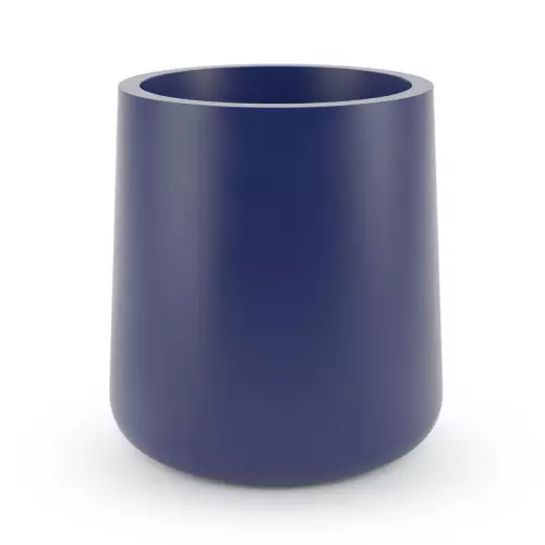 Niebieska matowa donica ZOE PL-ZO50