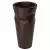 Czekoladowa donica Bent o wysokości 69 cm