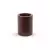 Czekoladowa donica o kształcie walca Hebe 50 cm